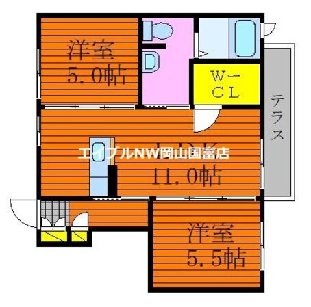 シャーメゾンエッセイの物件間取画像